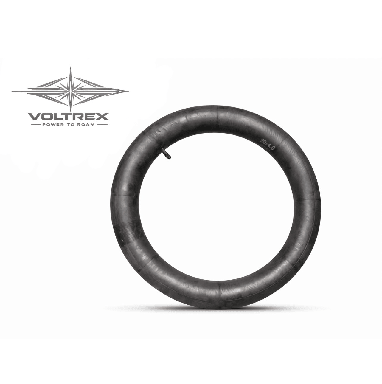 VOLTREX 20x4 fat tyre inner tube with Schrader valve for fat tyre e-bikes replacement