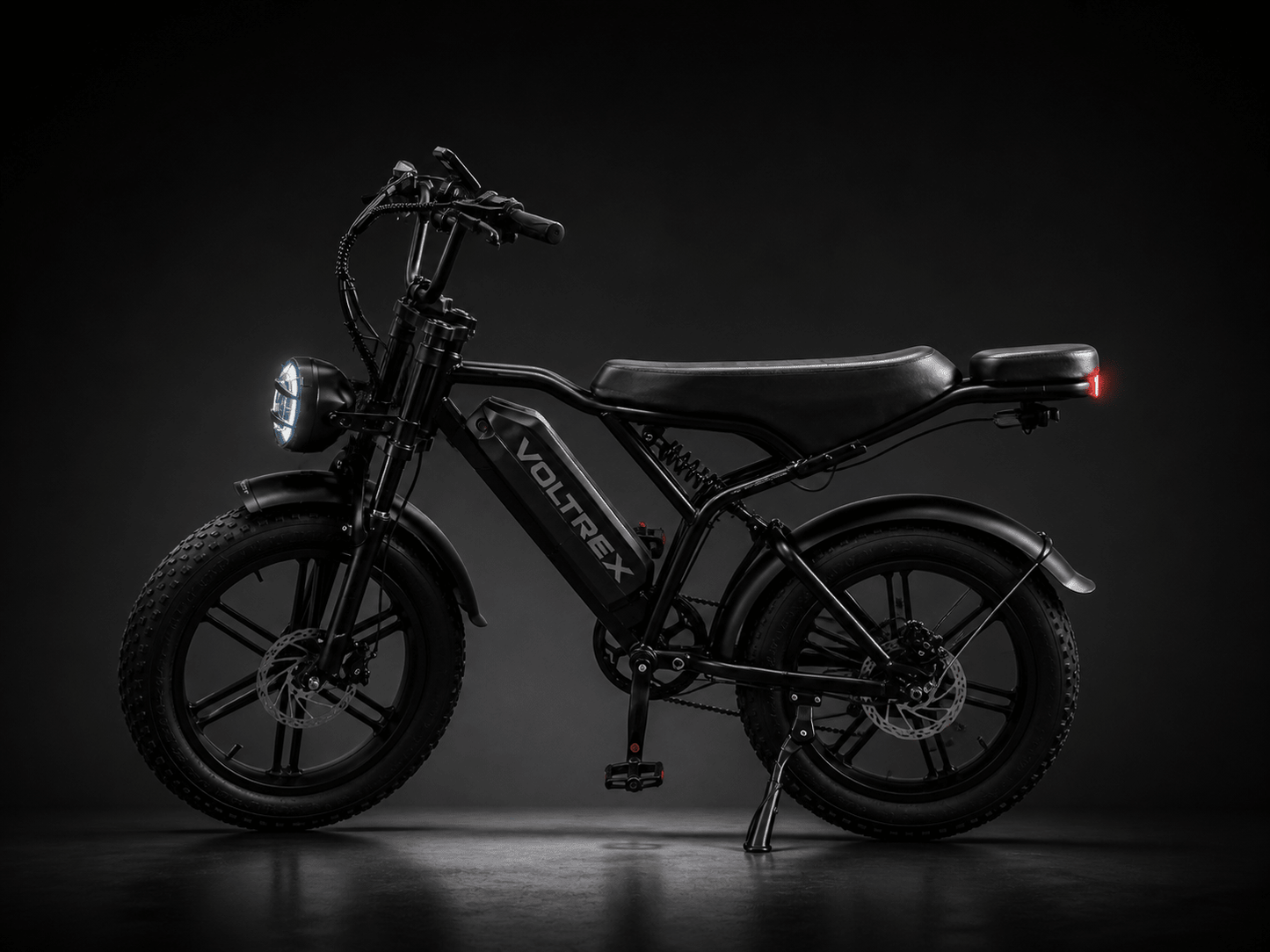VOLTREX GRID SPORT compact electric bike with fat tyres and 750W off-road motor