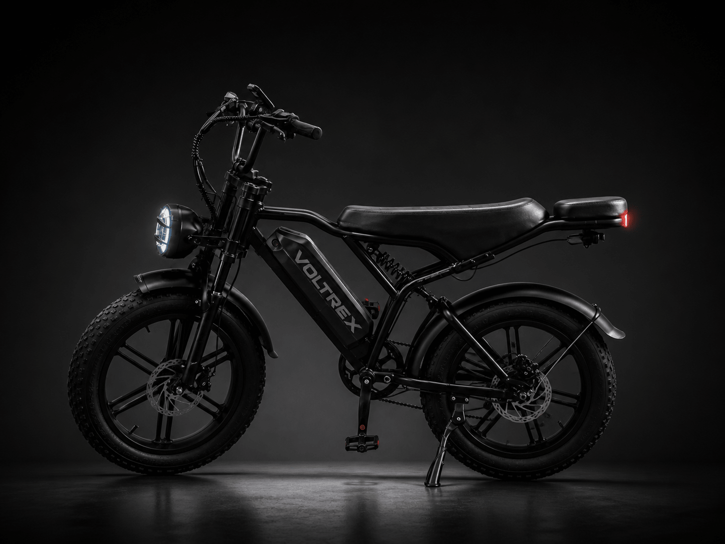 VOLTREX GRID SPORT compact electric bike with fat tyres and 750W off-road motor